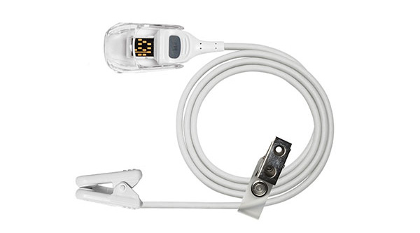 Mindray SpO2 sensor, RD Set TC-I, tip-clip ear sensor, 3ft, Adult (> 30 kg)