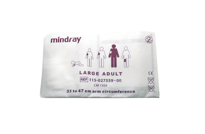 Mindray Cuff NIBP Disposable, large adult, 33-47cm (box of 10)
