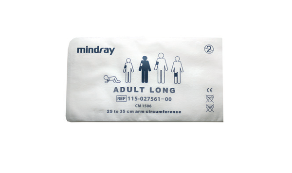 Mindray Cuff NIBP Disposable, adult long, 25-35 cm (box of 10)