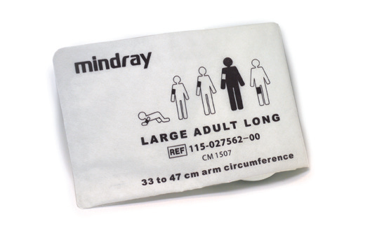Mindray Cuff NIBP Disposable, large adult long, 33-47cm (box of 10)