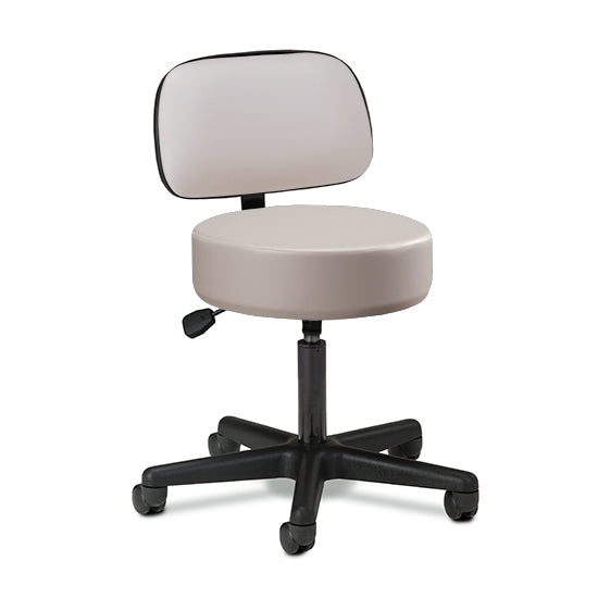 Black Base, 5-Leg, Pneumatic Stool