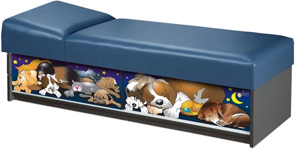 Clinton Pediatric Recovery Kid Couch w/ Sliding Doors.
