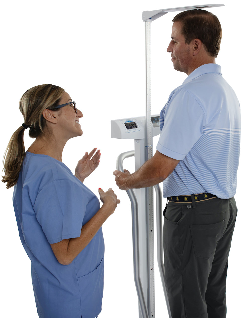 Health o Meter Digital Scale w/ Height Rod.