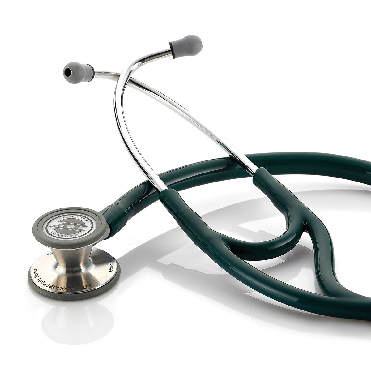ADC Adscope® 601 Convertible Cardiology Stethoscope - Dark Green