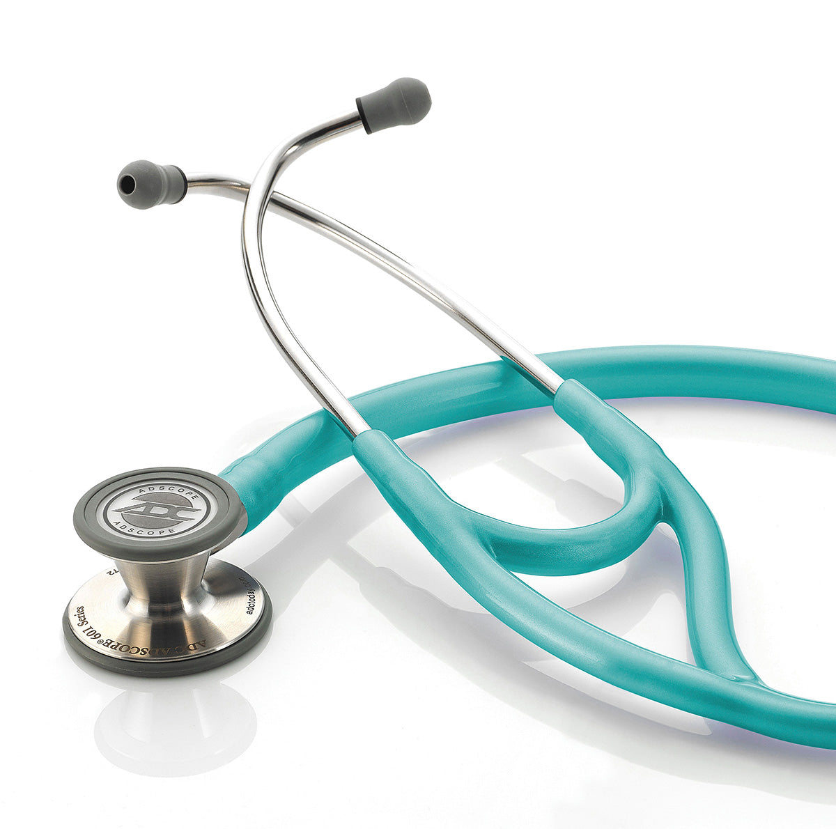 ADC Adscope® 601 Convertible Cardiology Stethoscope - Metallic Caribbean