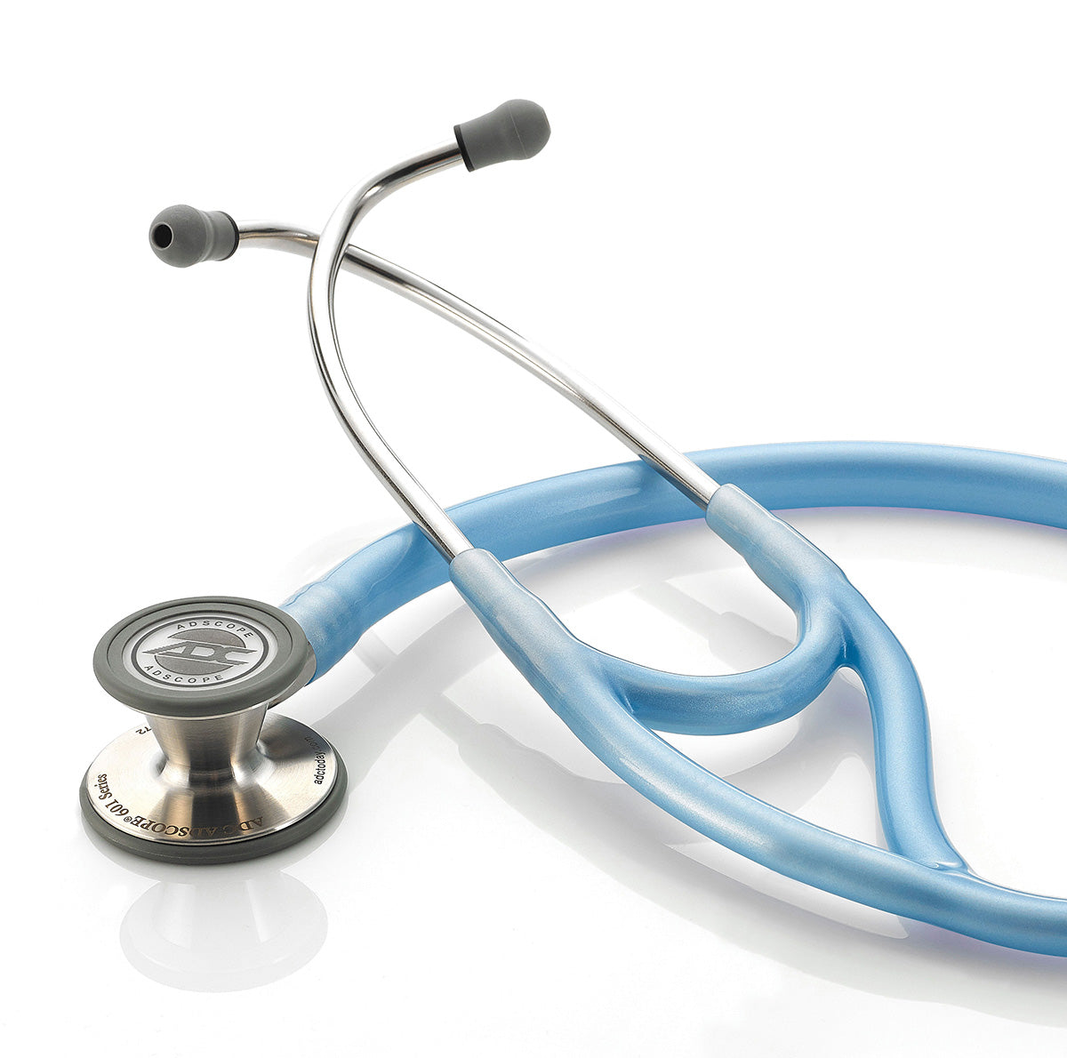 ADC Adscope® 601 Convertible Cardiology Stethoscope - Metallic Ceil Blue