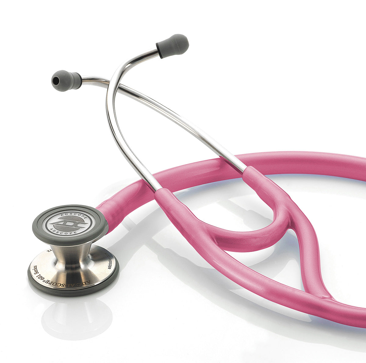 ADC Adscope® 601 Convertible Cardiology Stethoscope - Metallic Raspberry