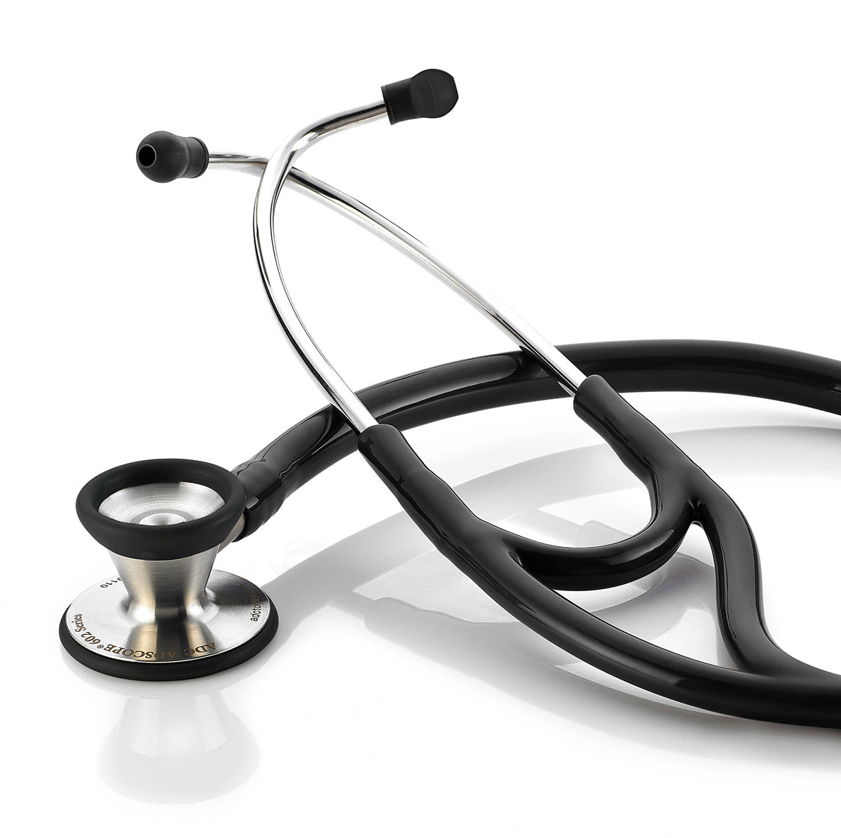 ADC Adscope® 602 Traditional Cardiology Stethoscope - Black
