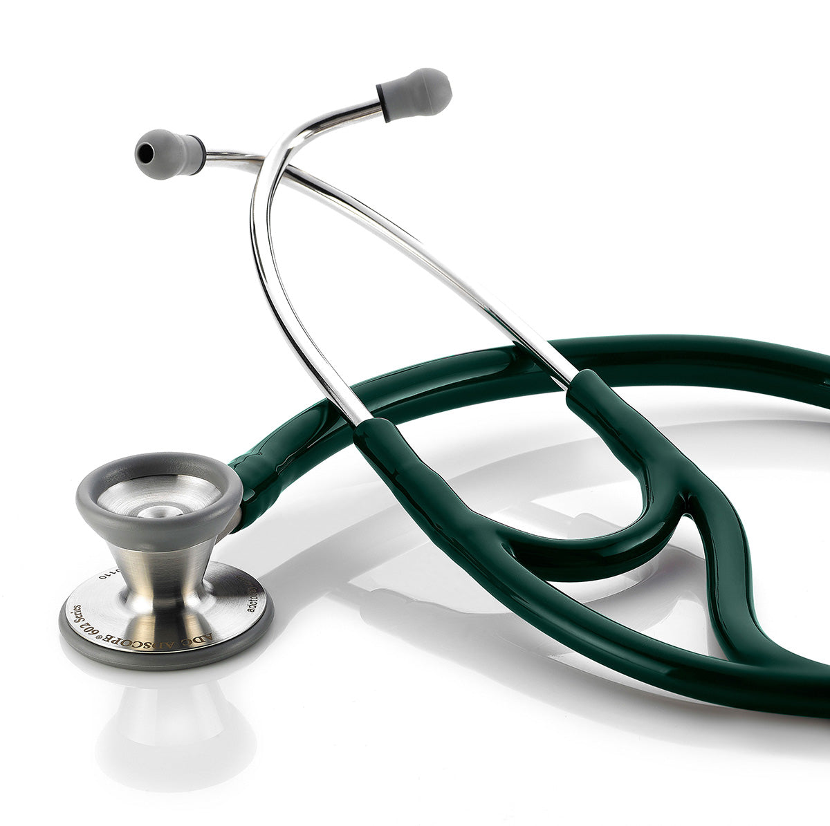 ADC Adscope® 602 Traditional Cardiology Stethoscope - Dark Green