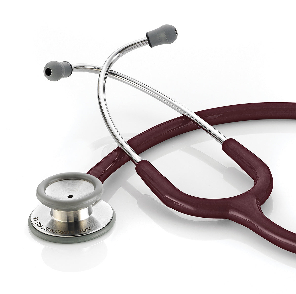 ADC Adscope® 603 Clinician Stethoscope - Burgundy