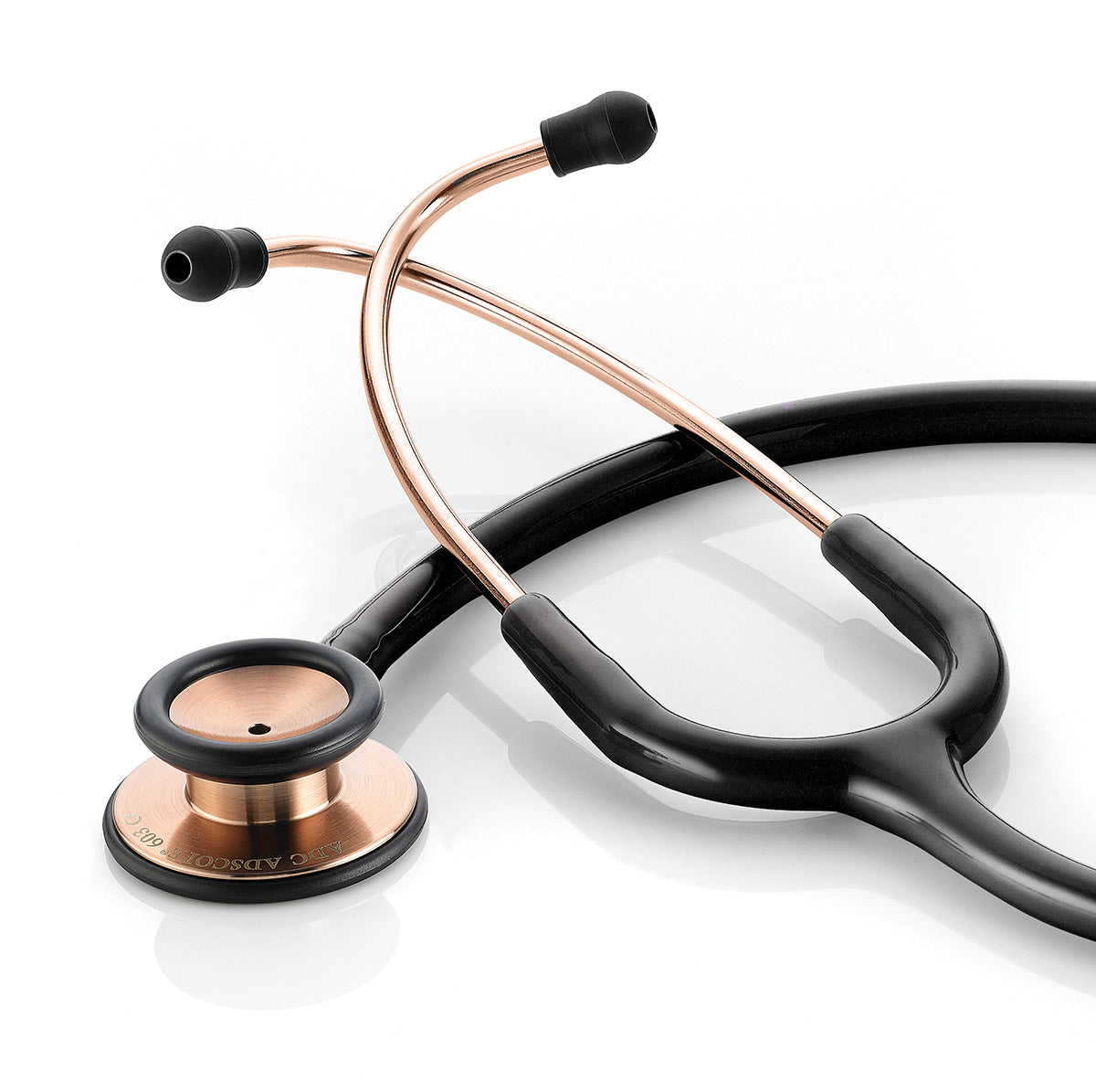 ADC Adscope® 603 Clinician Stethoscope - Copper Finish/Black Tubing