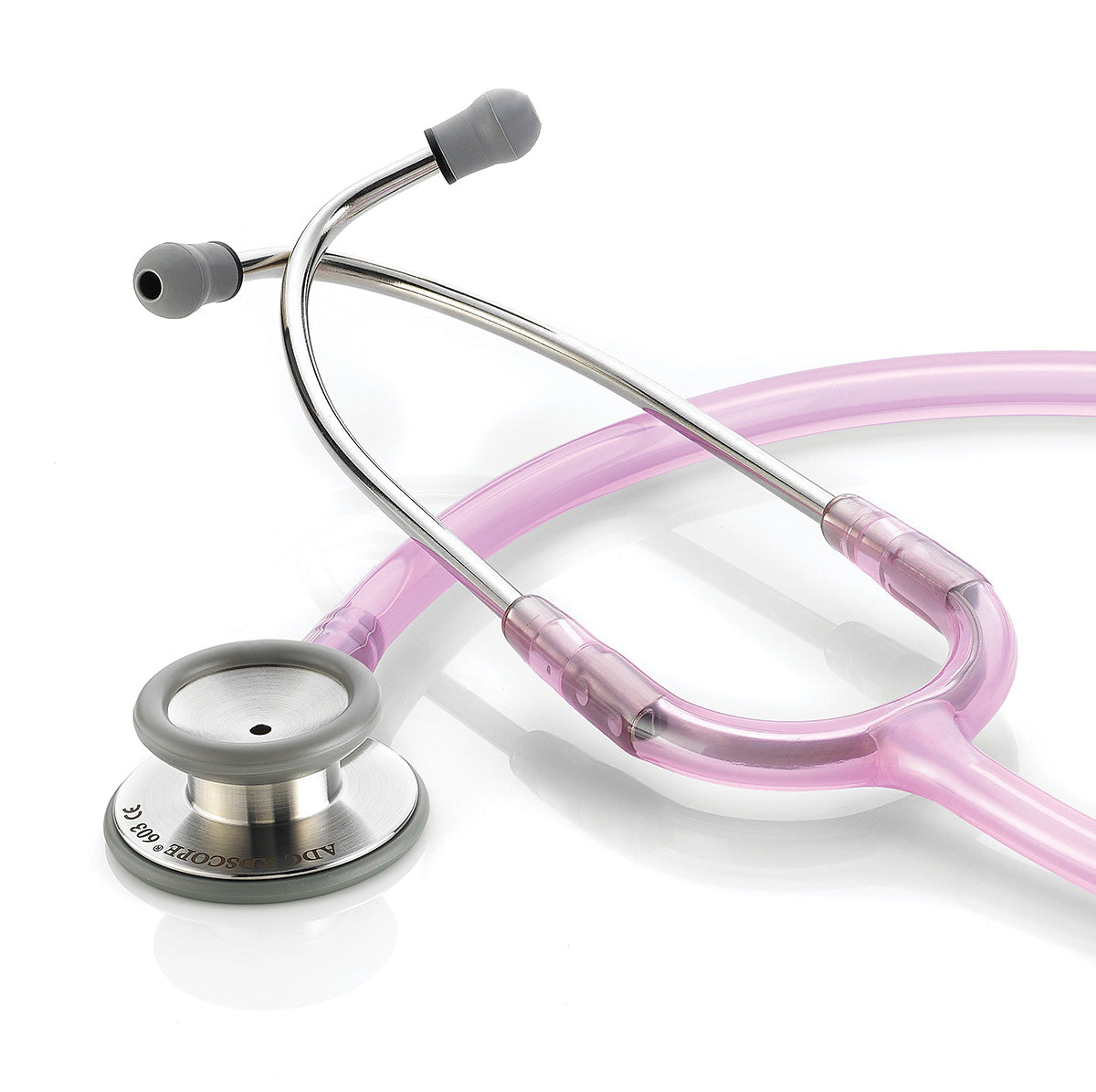 ADC Adscope® 603 Clinician Stethoscope - Rose Quartz
