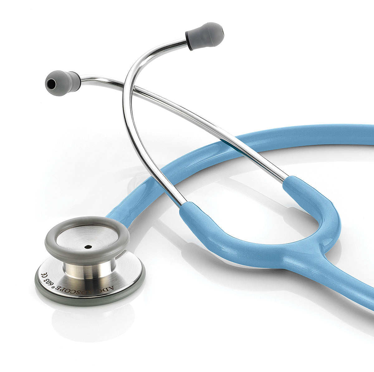 ADC Adscope® 603 Clinician Stethoscope - Metallic Ceil Blue
