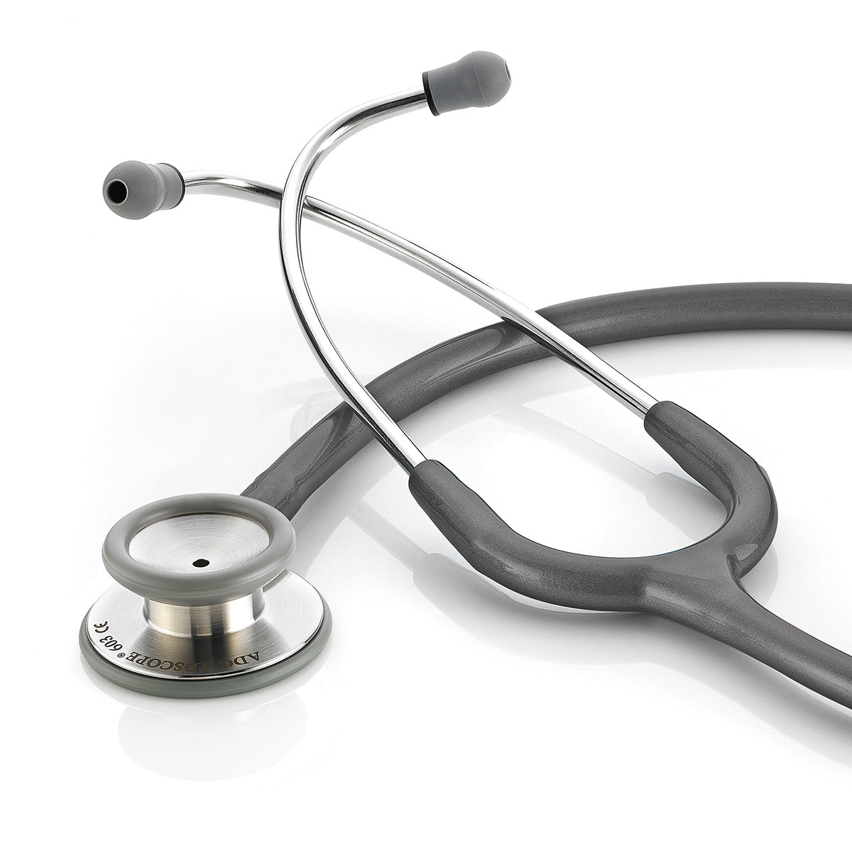 ADC Adscope® 603 Clinician Stethoscope - Metallic Gray