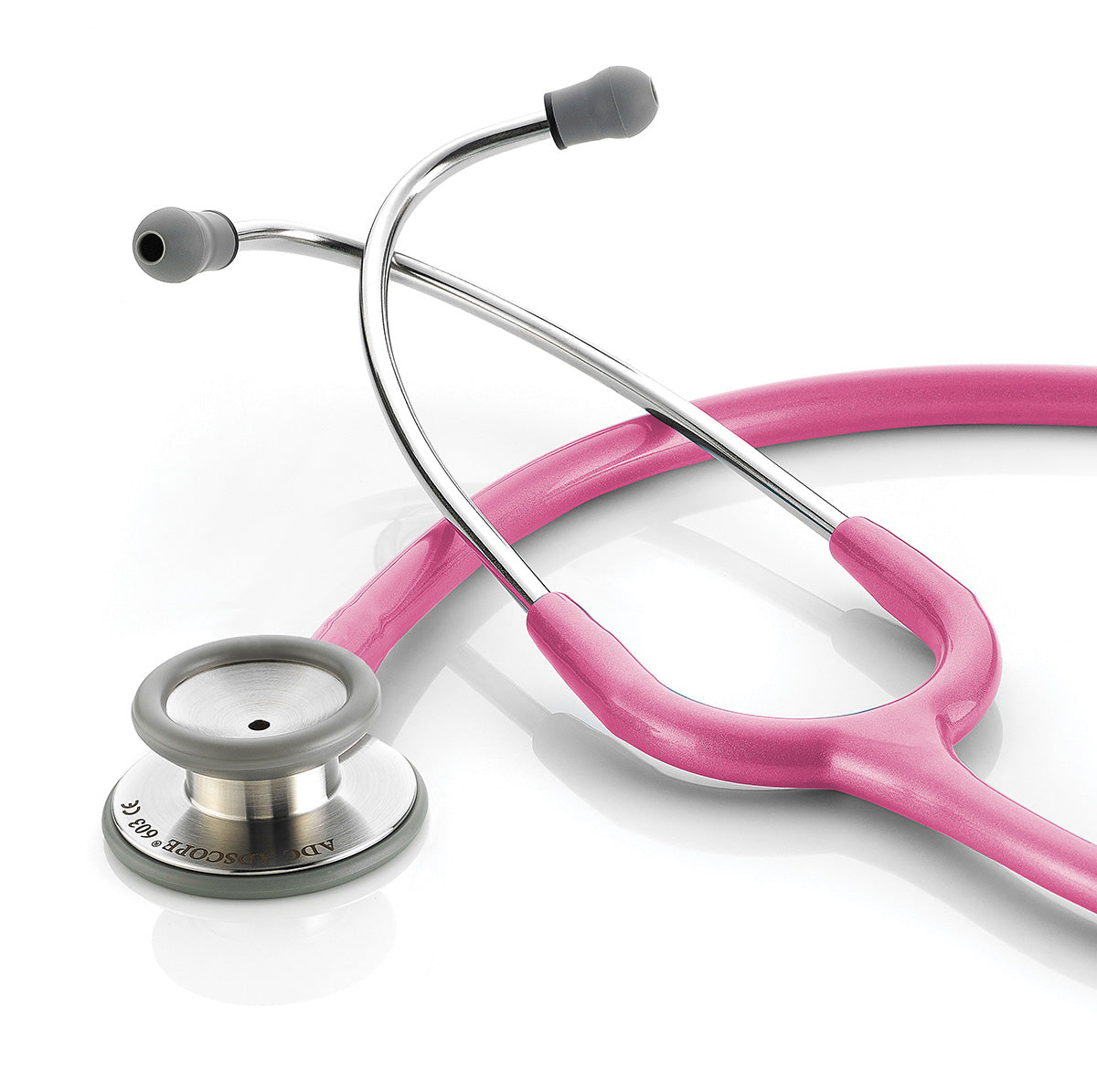 ADC Adscope® 603 Clinician Stethoscope - Metallic Raspberry