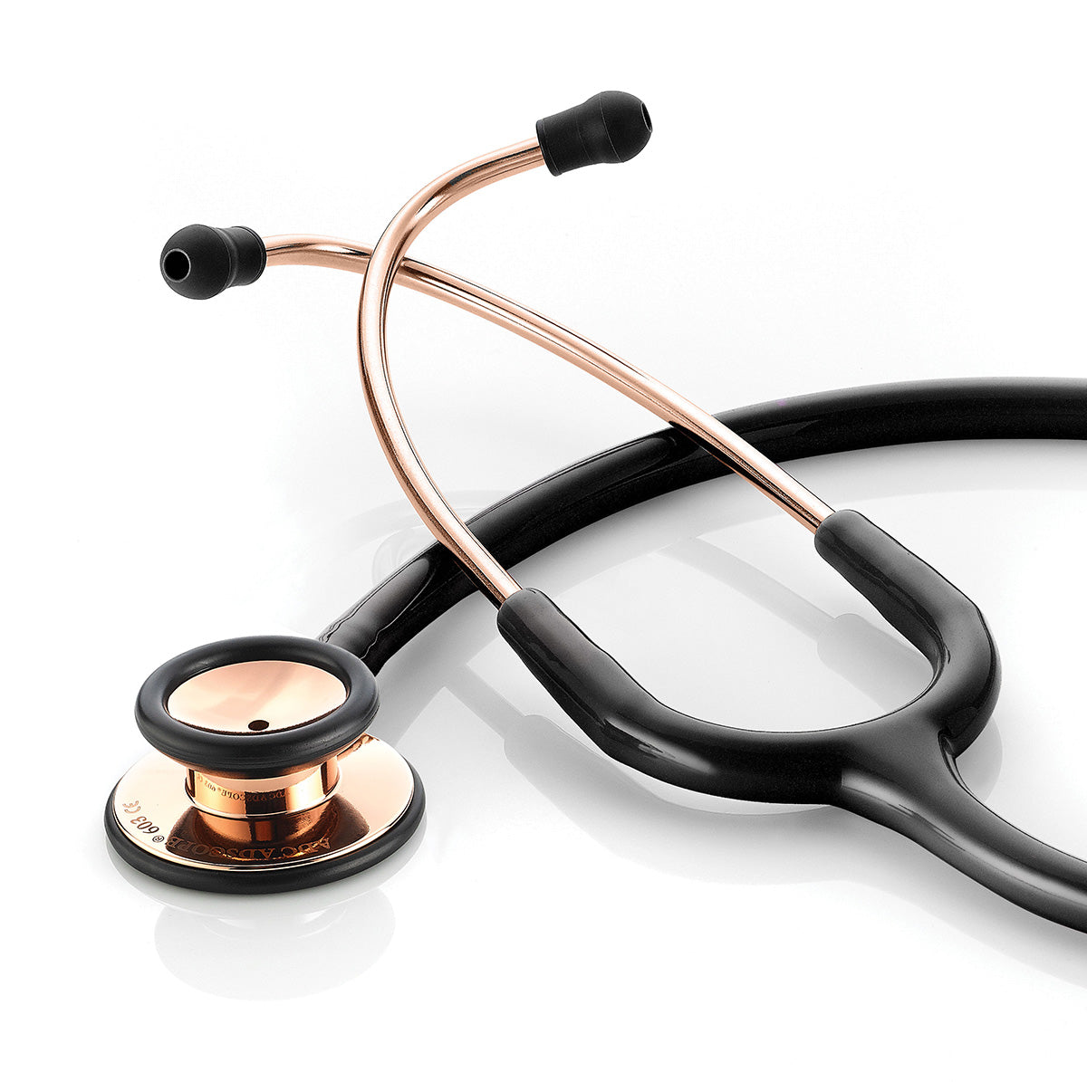 ADC Adscope® 603 Clinician Stethoscope - Rose Gold/Black