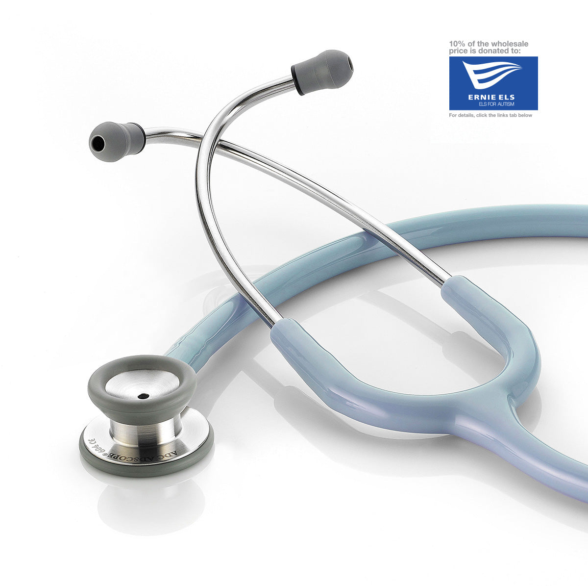 ADC Adscope® 604 Pediatric Clinician Stethoscope - Autism Awareness Blue