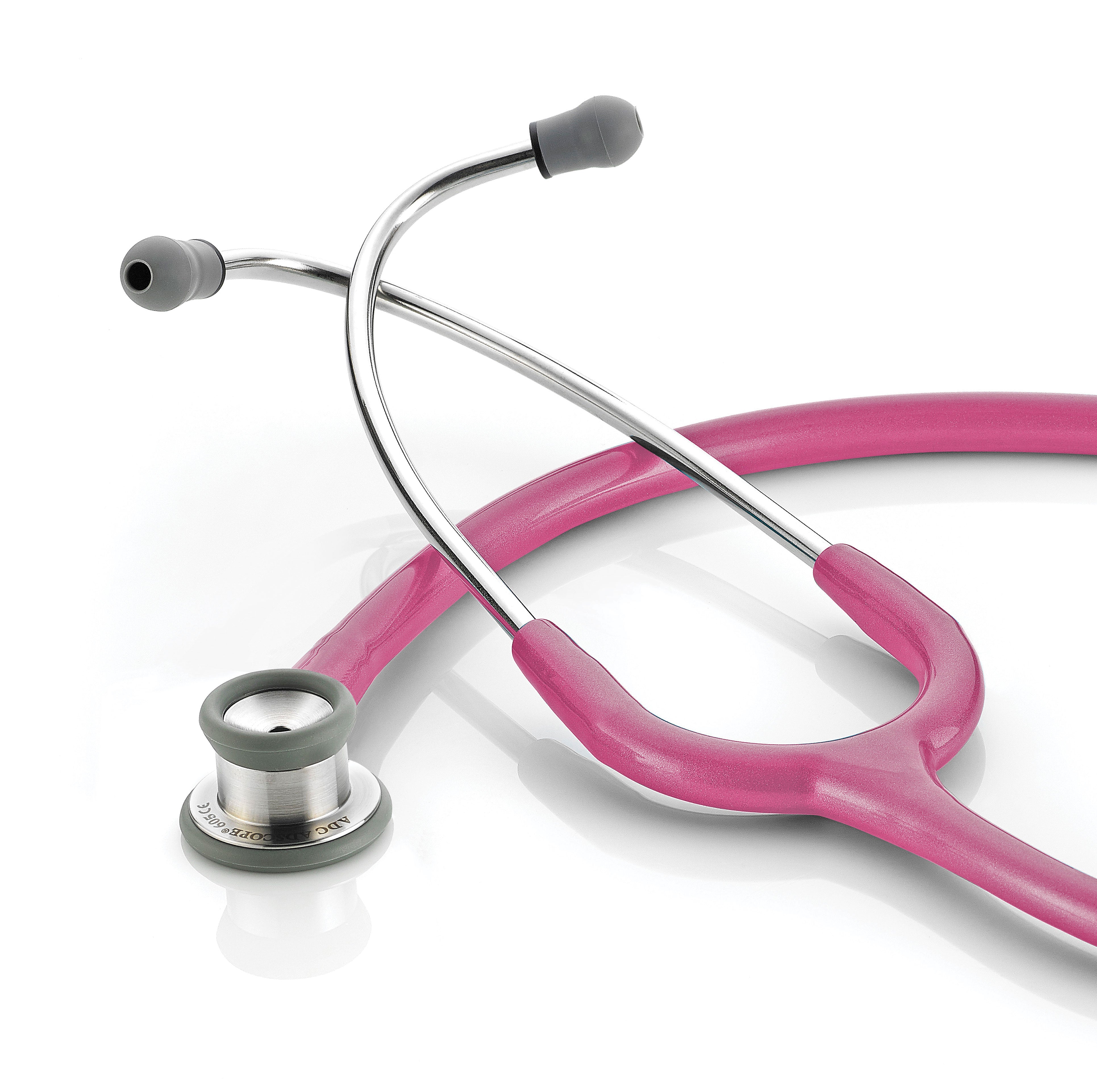 ADC Adscope® 605 Infant Clinician Stethoscope - Metallic Raspberry
