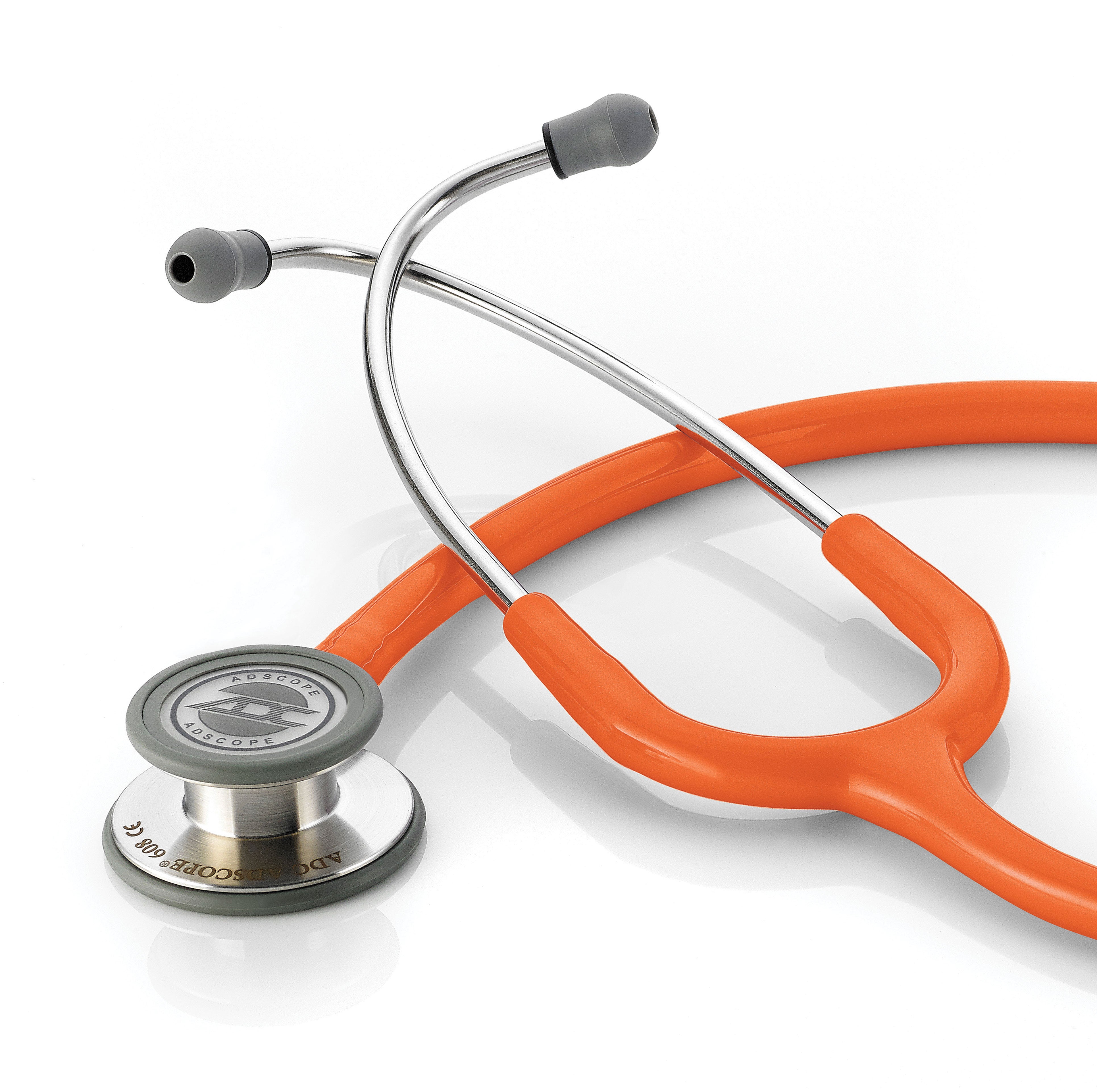 ADC Adscope® 608 Convertible Clinician Stethoscope - Orange