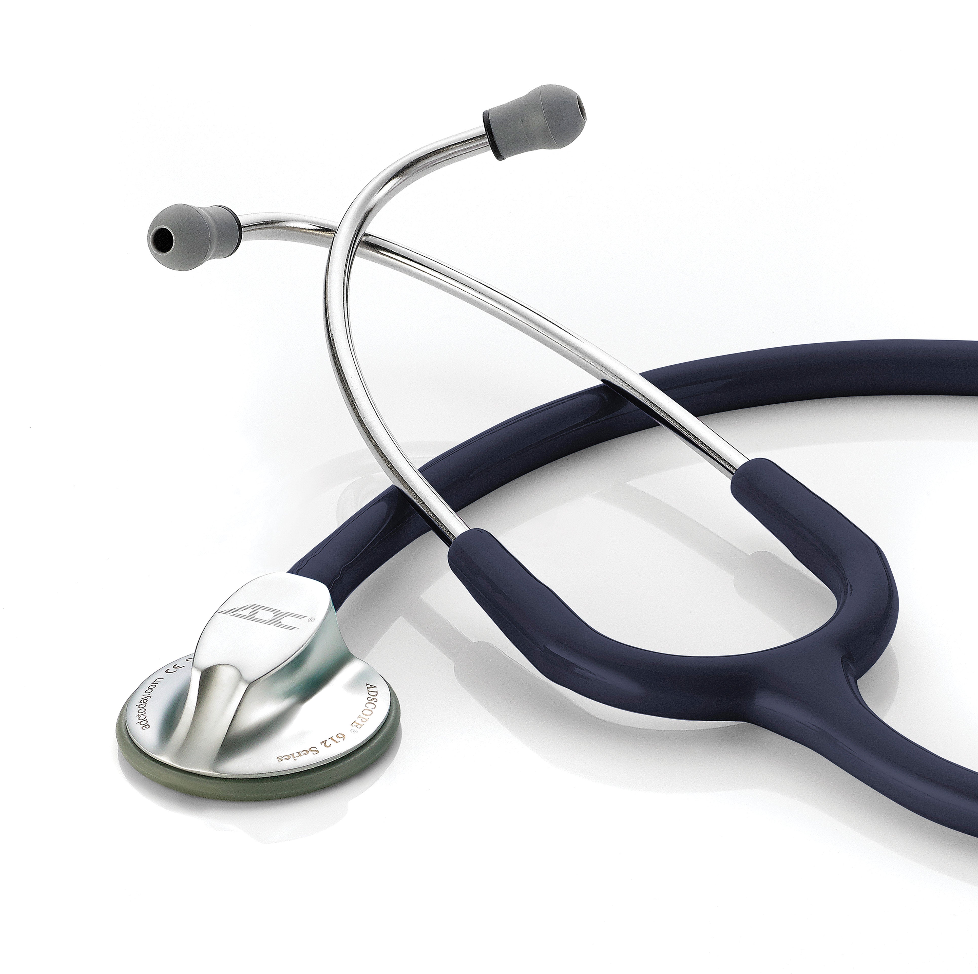 ADC Adscope® 612 Lightweight Platinum Clinician Stethoscope - Navy