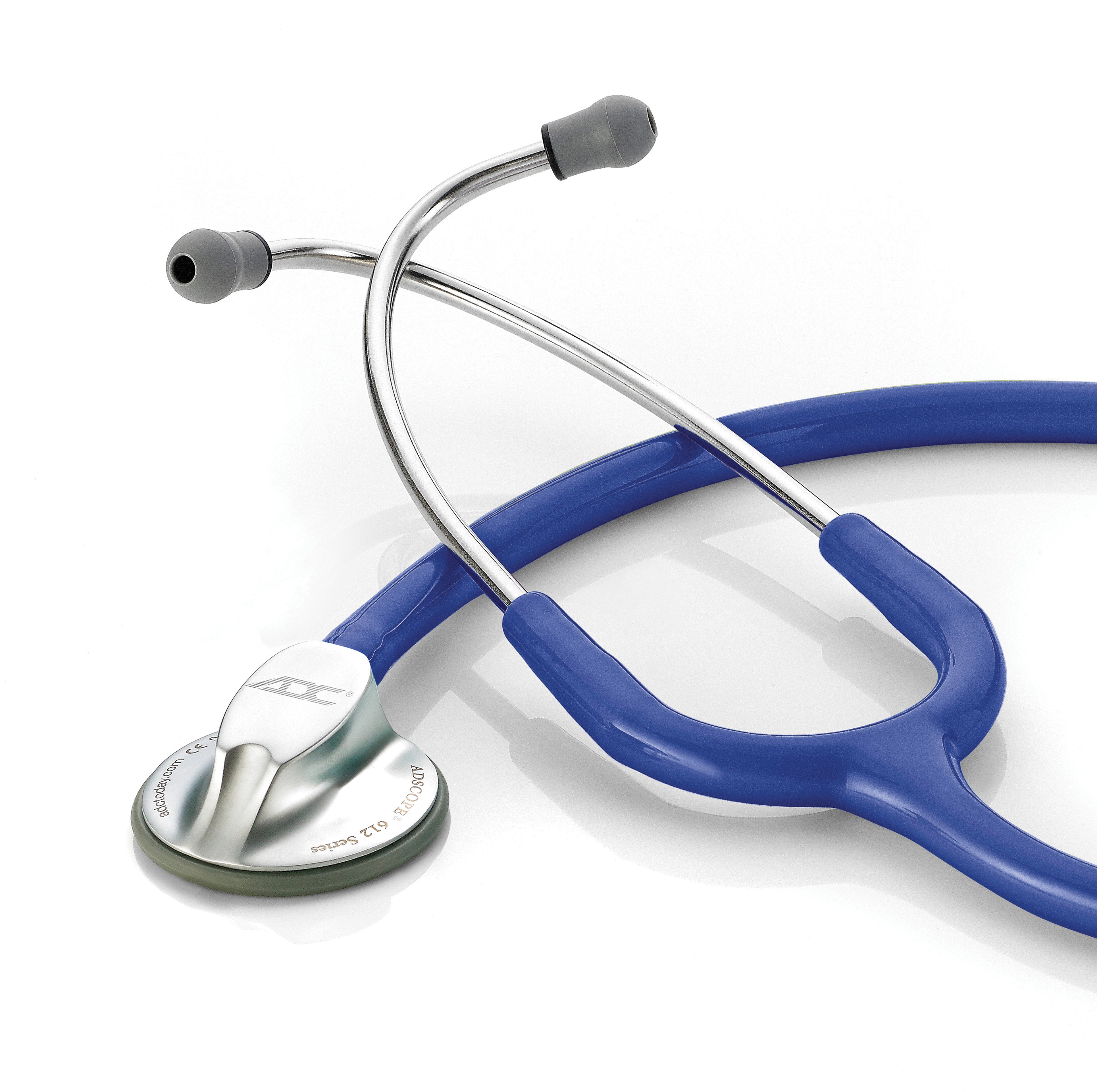 ADC Adscope® 612 Lightweight Platinum Clinician Stethoscope - Royal Blue