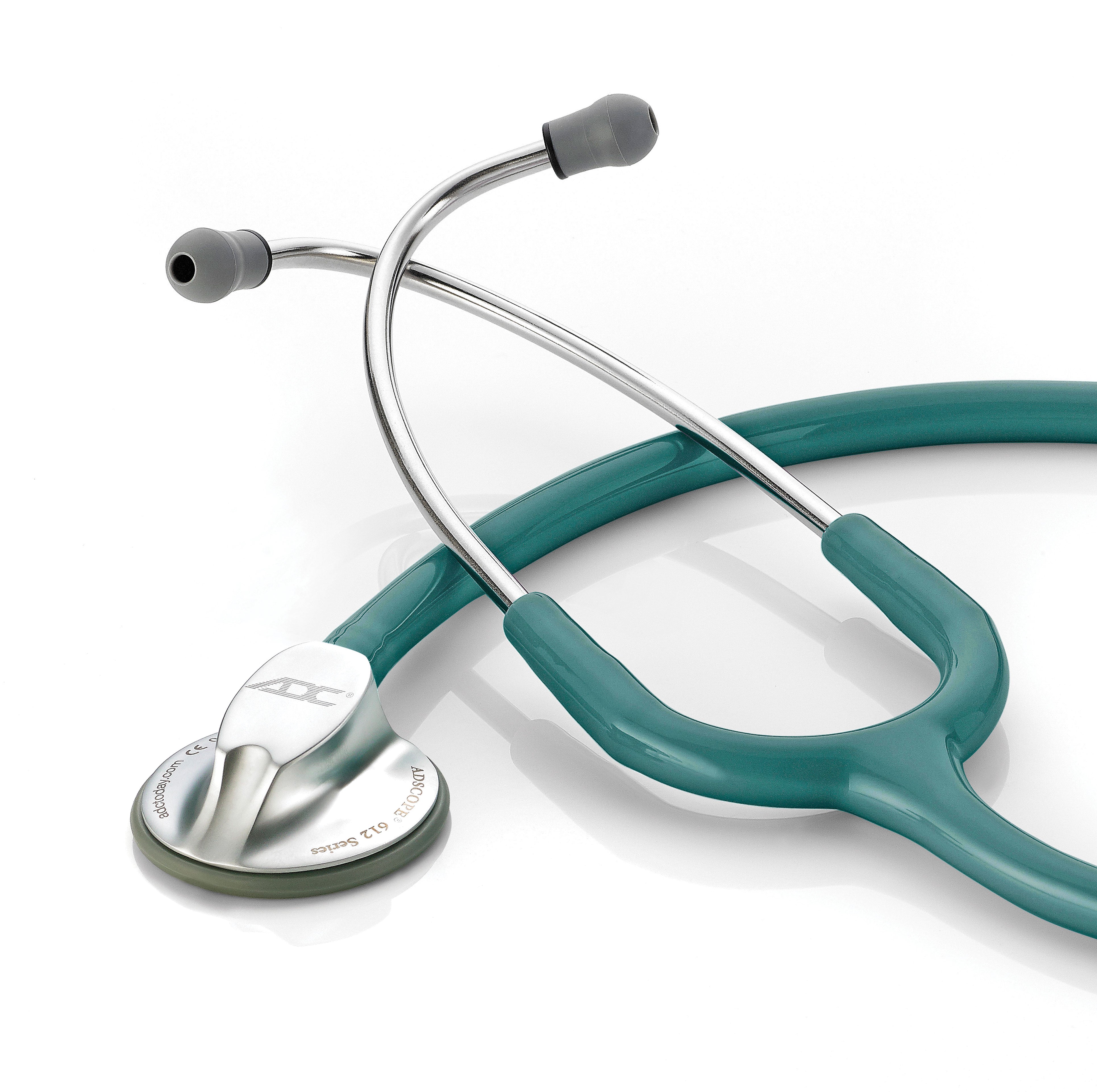 ADC Adscope® 612 Lightweight Platinum Clinician Stethoscope - Teal