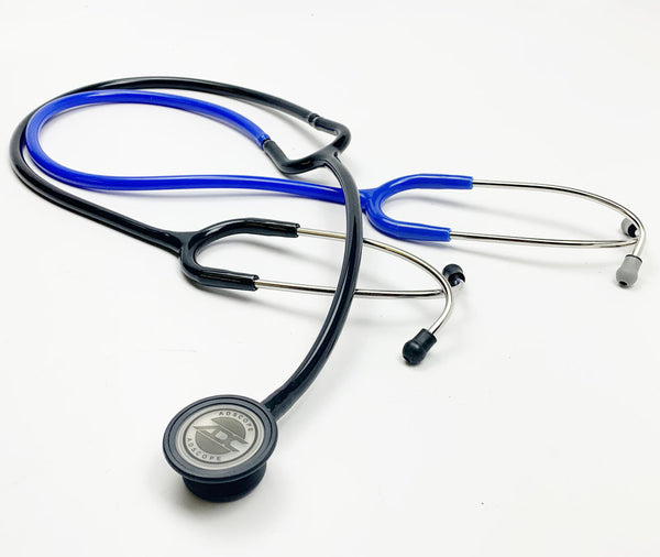 ADC Adscope® 613 Clinician Teaching Stethoscope - Black/Royal Blue