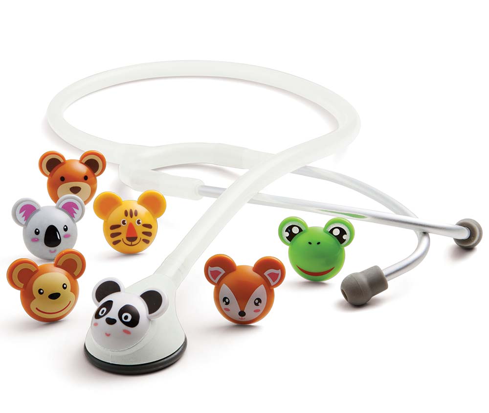 ADC Adimals® 618 Platinum Pediatric Stethoscope - Adimals White