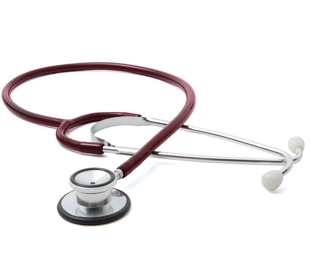 ADC Proscope™ 670 Dual-Head Stethoscope - Burgundy