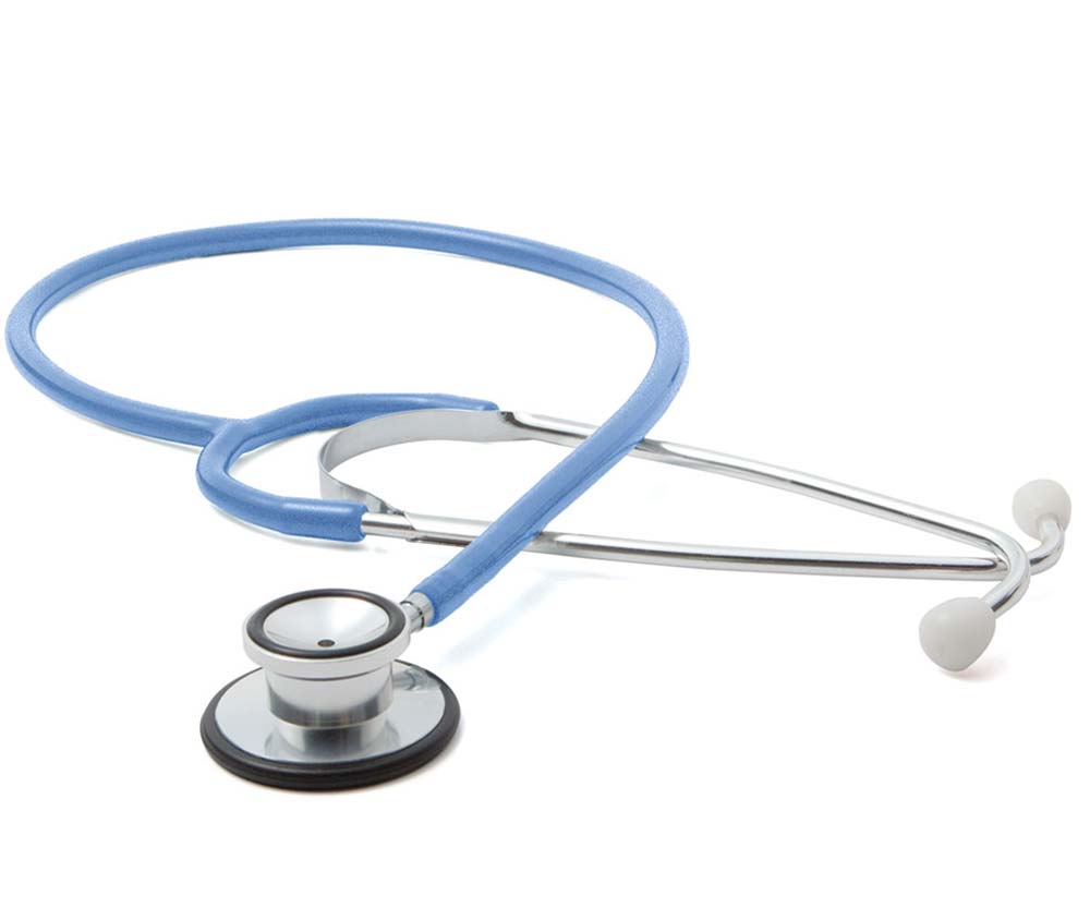 ADC Proscope™ 670 Dual-Head Stethoscope - Light Blue