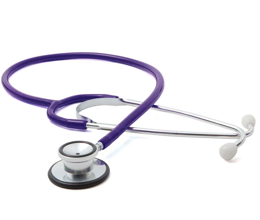 ADC Proscope™ 670 Dual-Head Stethoscope - Purple