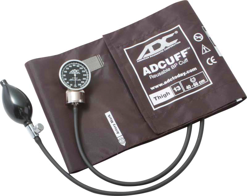 ADC Diagnostix™ 700 Pocket Aneroid Sphygmomanometer - Thigh - Thigh