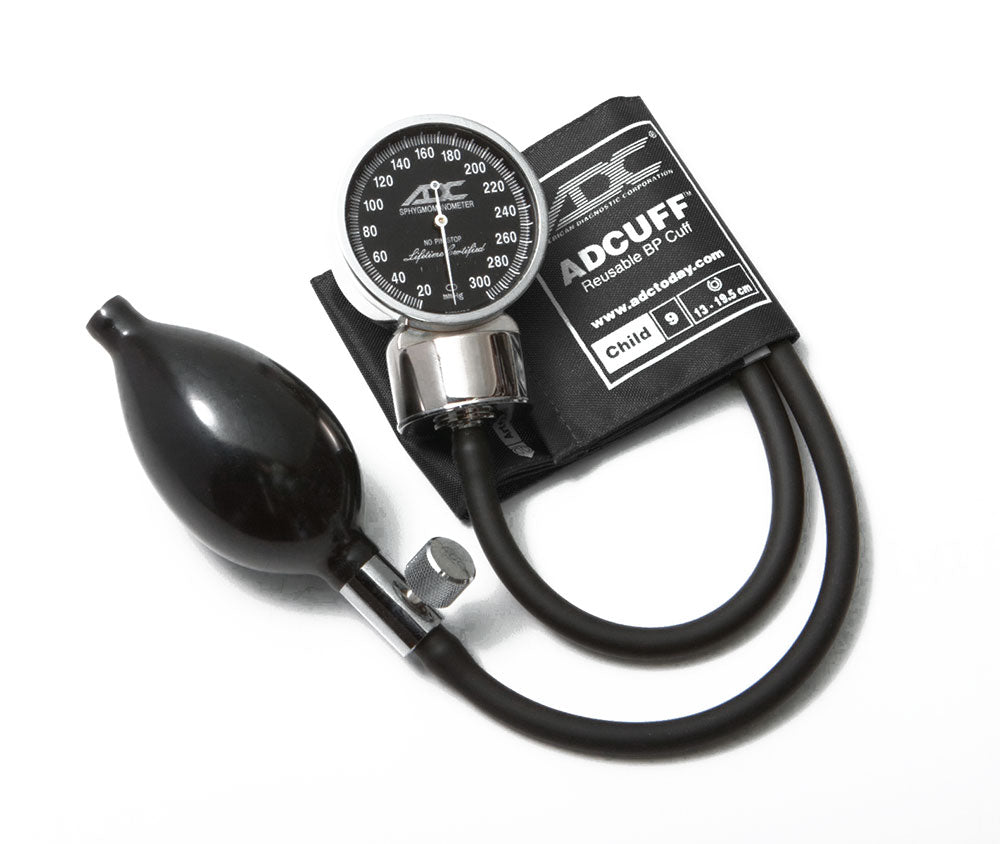 ADC Diagnostix™ 700 Pocket Aneroid Sphygmomanometer - Child - Black