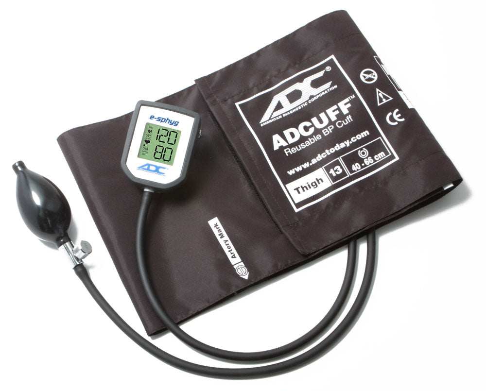 ADC Diagnostix™ e-sphyg™ 7002 Digital Sphygmomanometer - Thigh - Brown