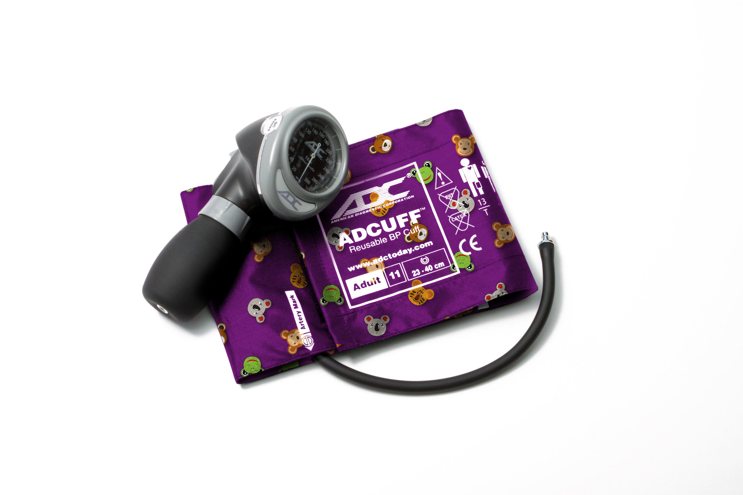 ADC Diagnostix™ 703 Palm Aneroid Sphygmomanometer - Adult - Adimals