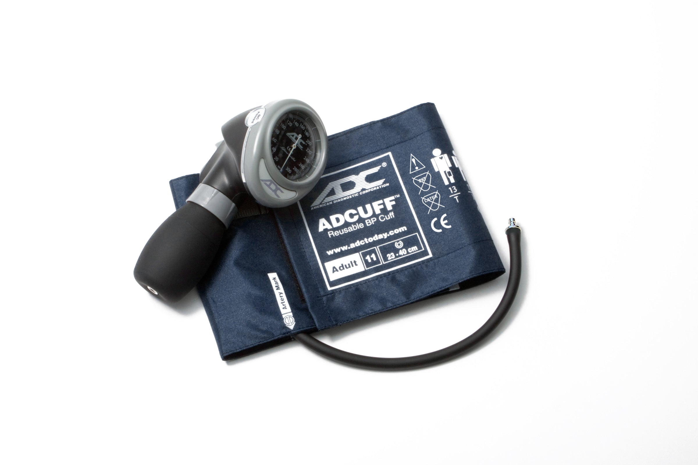 ADC Diagnostix™ 703 Palm Aneroid Sphygmomanometer - Adult - Adult