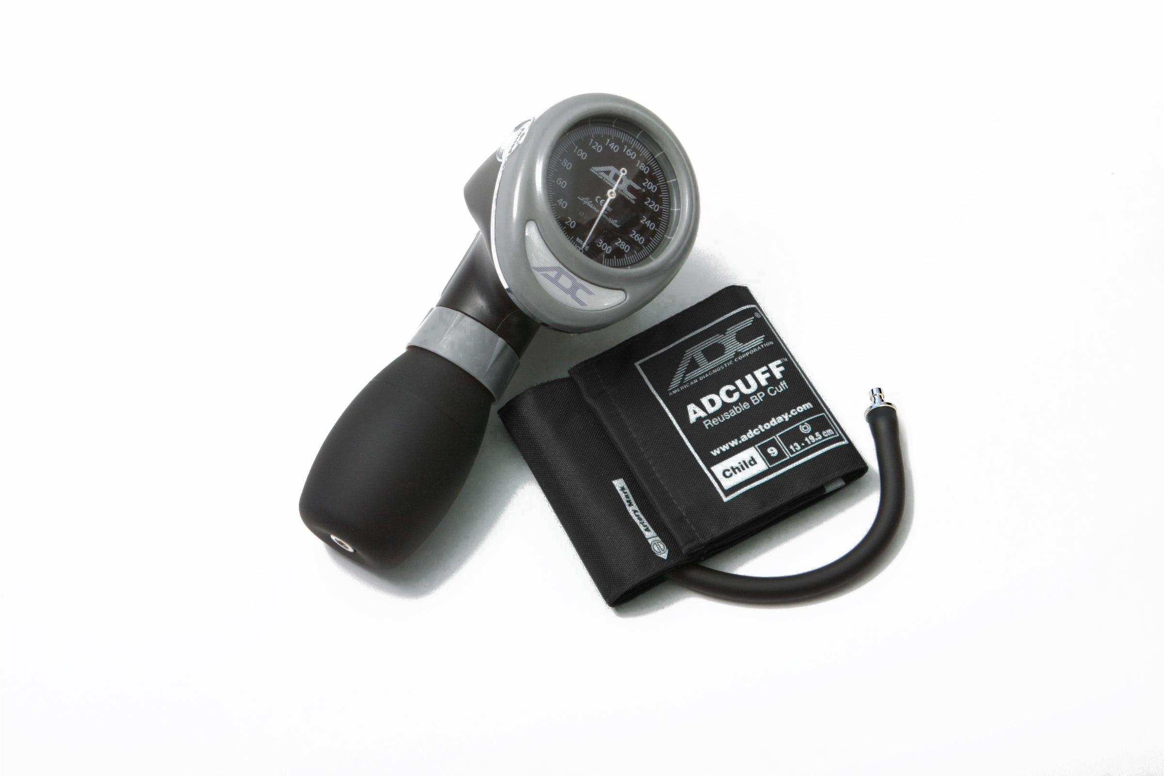 ADC Diagnostix™ 703 Palm Aneroid Sphygmomanometer - Child - Black
