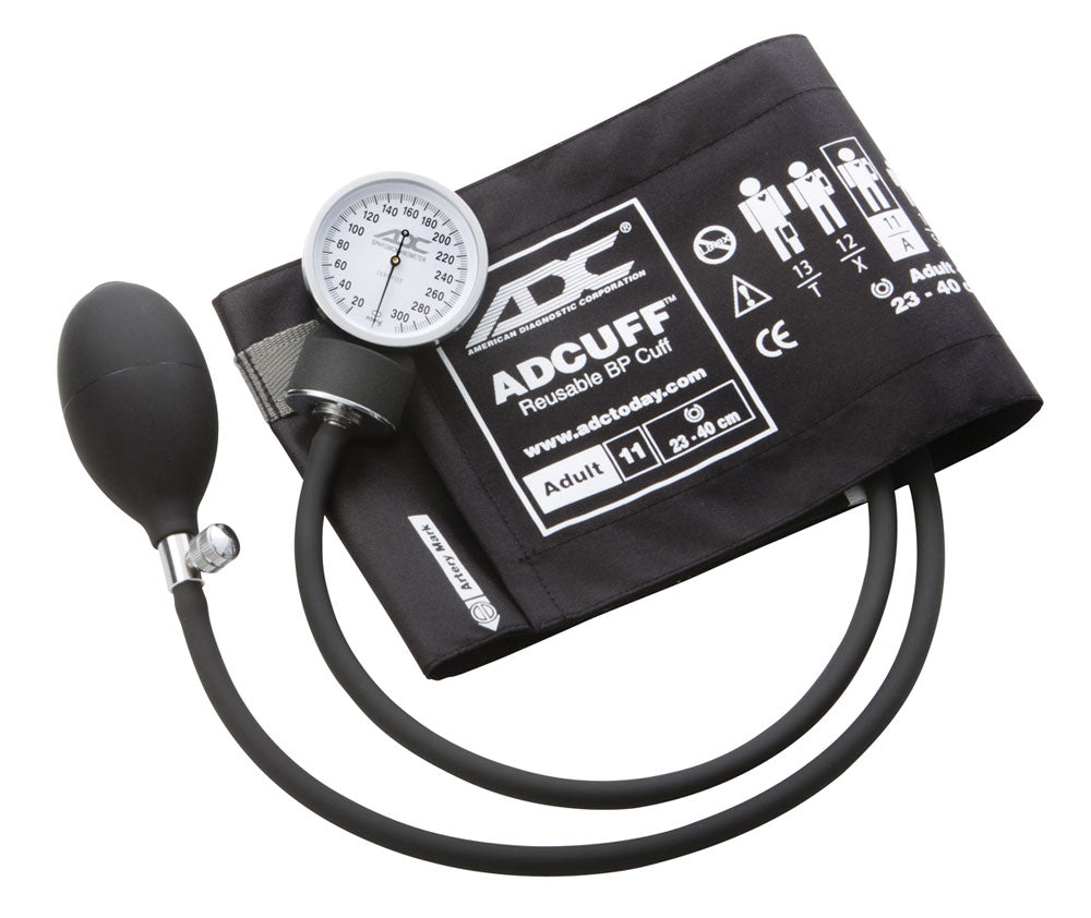 ADC Prosphyg™ 760 Aneroid Sphygmomanometer - Adult - Black