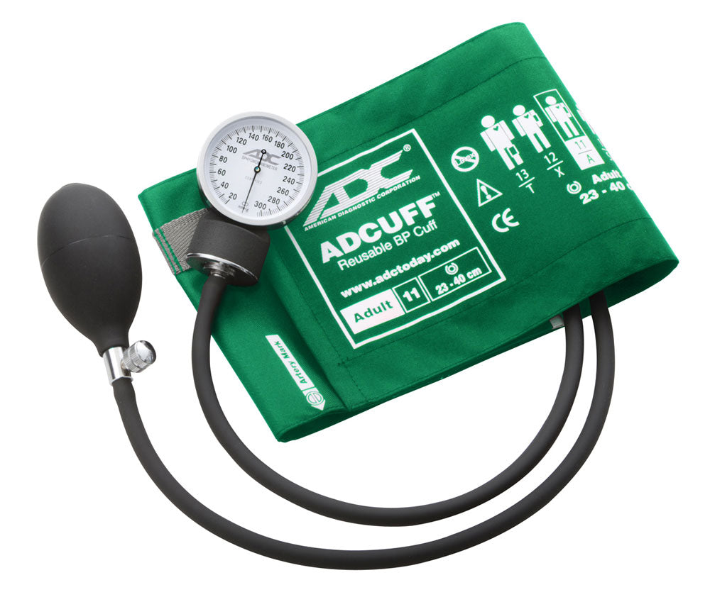 ADC Prosphyg™ 760 Aneroid Sphygmomanometer - Adult - Green
