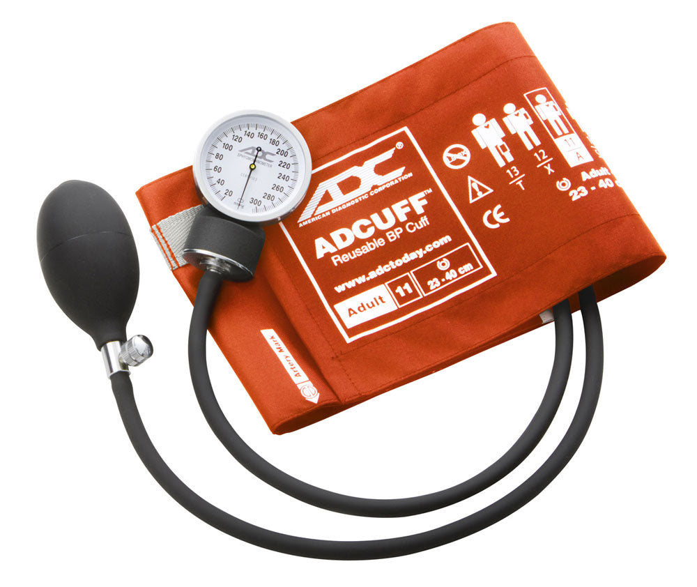 ADC Prosphyg™ 760 Aneroid Sphygmomanometer - Adult - Orange