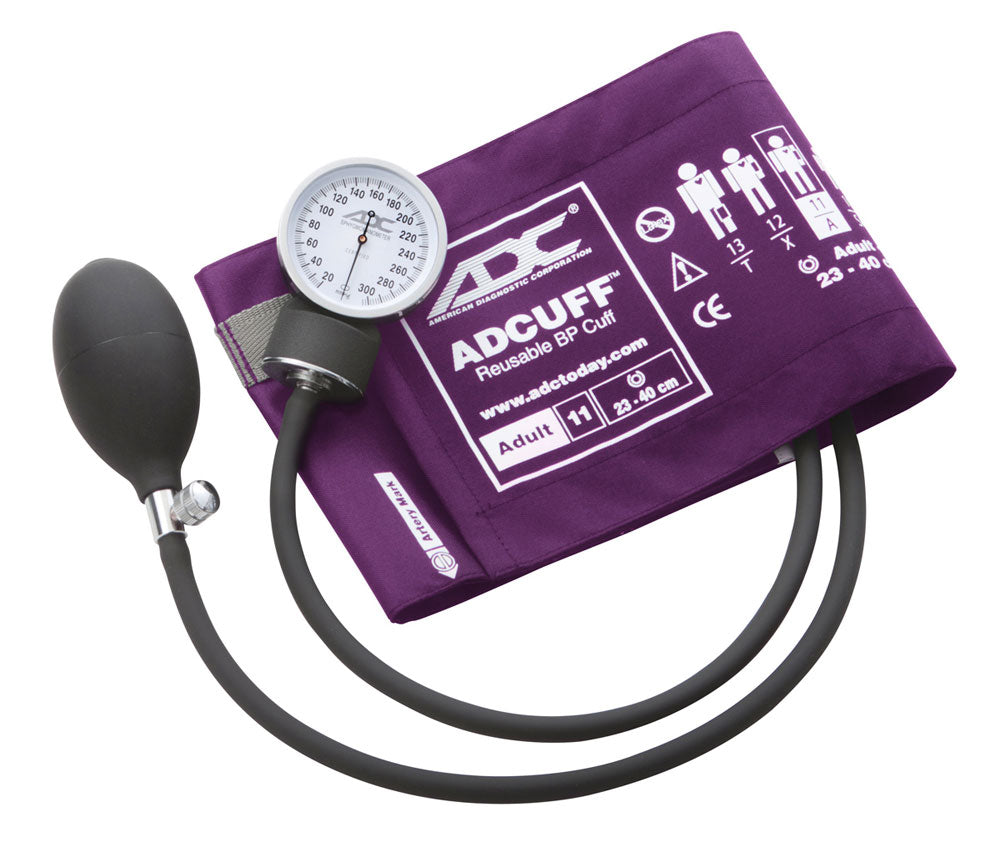 ADC Prosphyg™ 760 Aneroid Sphygmomanometer - Adult - Purple