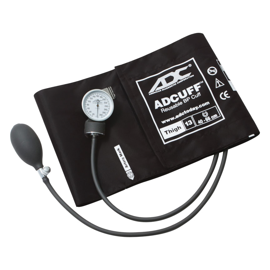 ADC Prosphyg™ 760 Aneroid Sphygmomanometer - Thigh - Black