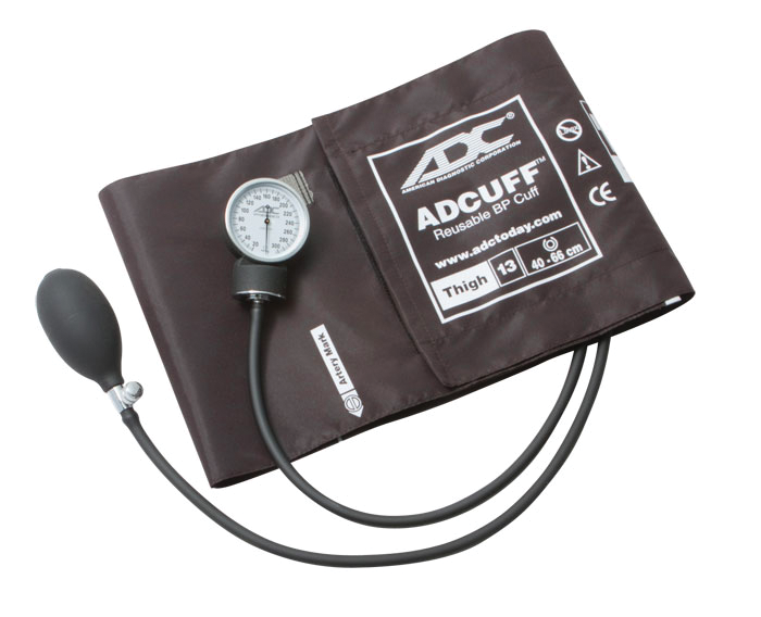 ADC Prosphyg™ 760 Aneroid Sphygmomanometer - Thigh - Brown