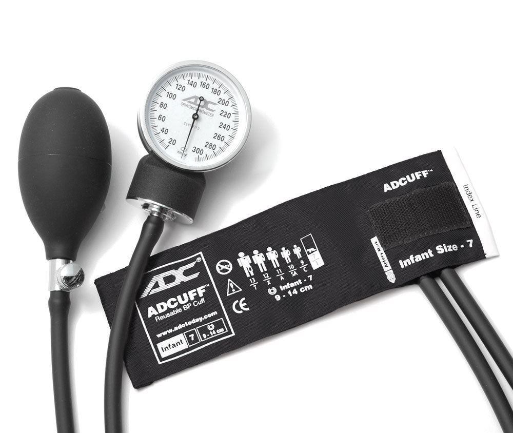 ADC Prosphyg™ 760 Aneroid Sphygmomanometer - Infant - Black