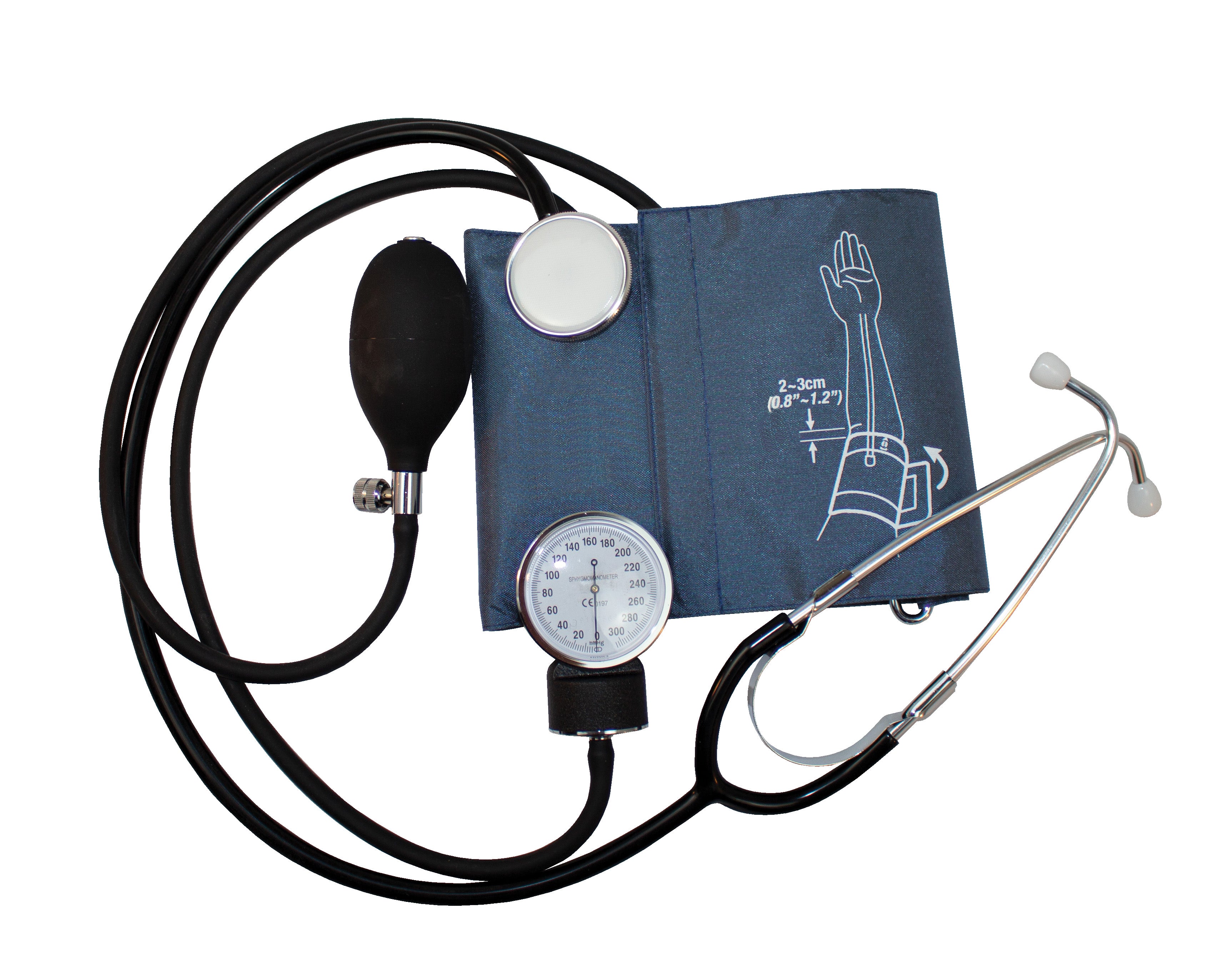 ADC Prosphyg™ 790 Portable BP Kit - Large Adult - Navy