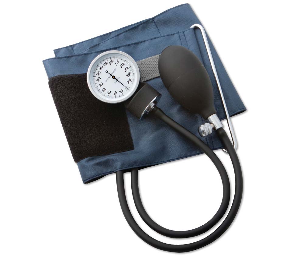 ADC Prosphyg™ 785 Aneroid Sphygmomanometer - Large Adult - Navy
