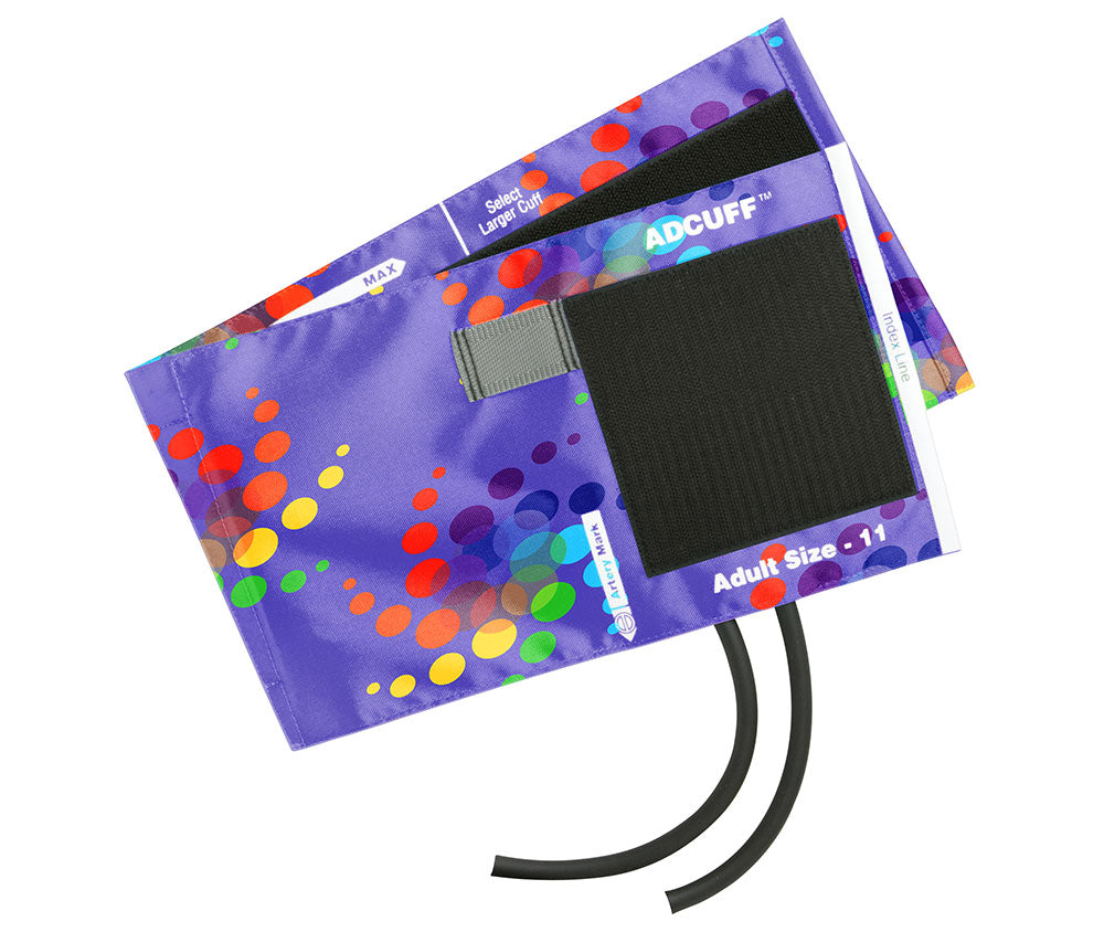 ADC Adcuff™ Cuff & Bladder - Peter's Blue Swirly