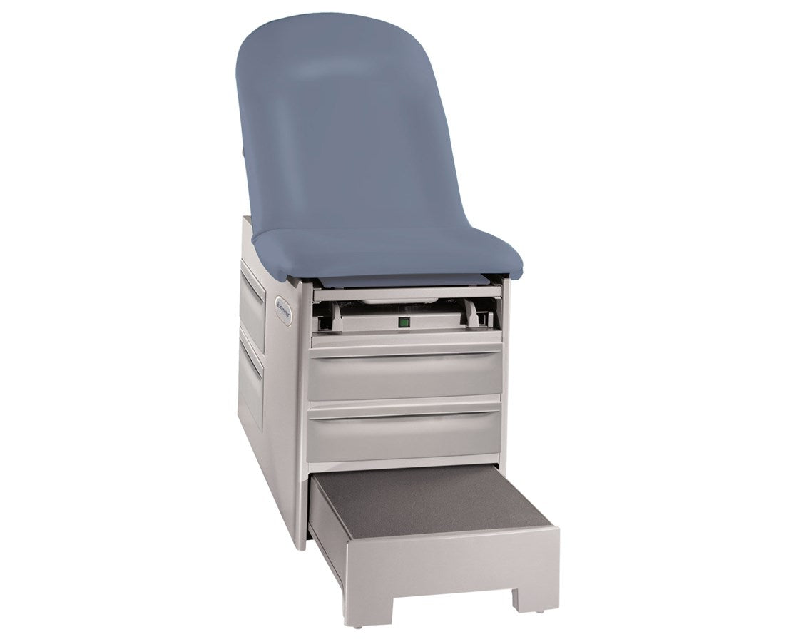 Brewer Access Exam Table w/ Drawers & Adjustable Back.