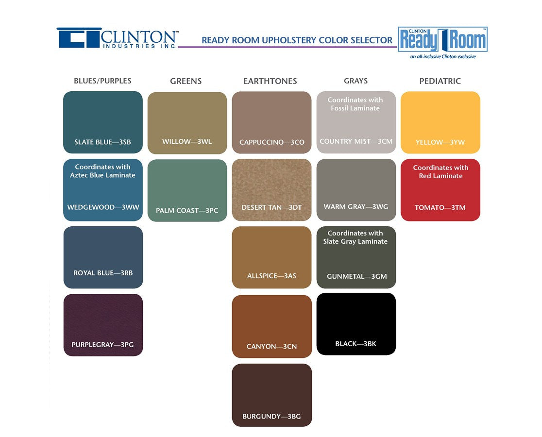 Clinton School Nurse Exam Room Furniture Package.