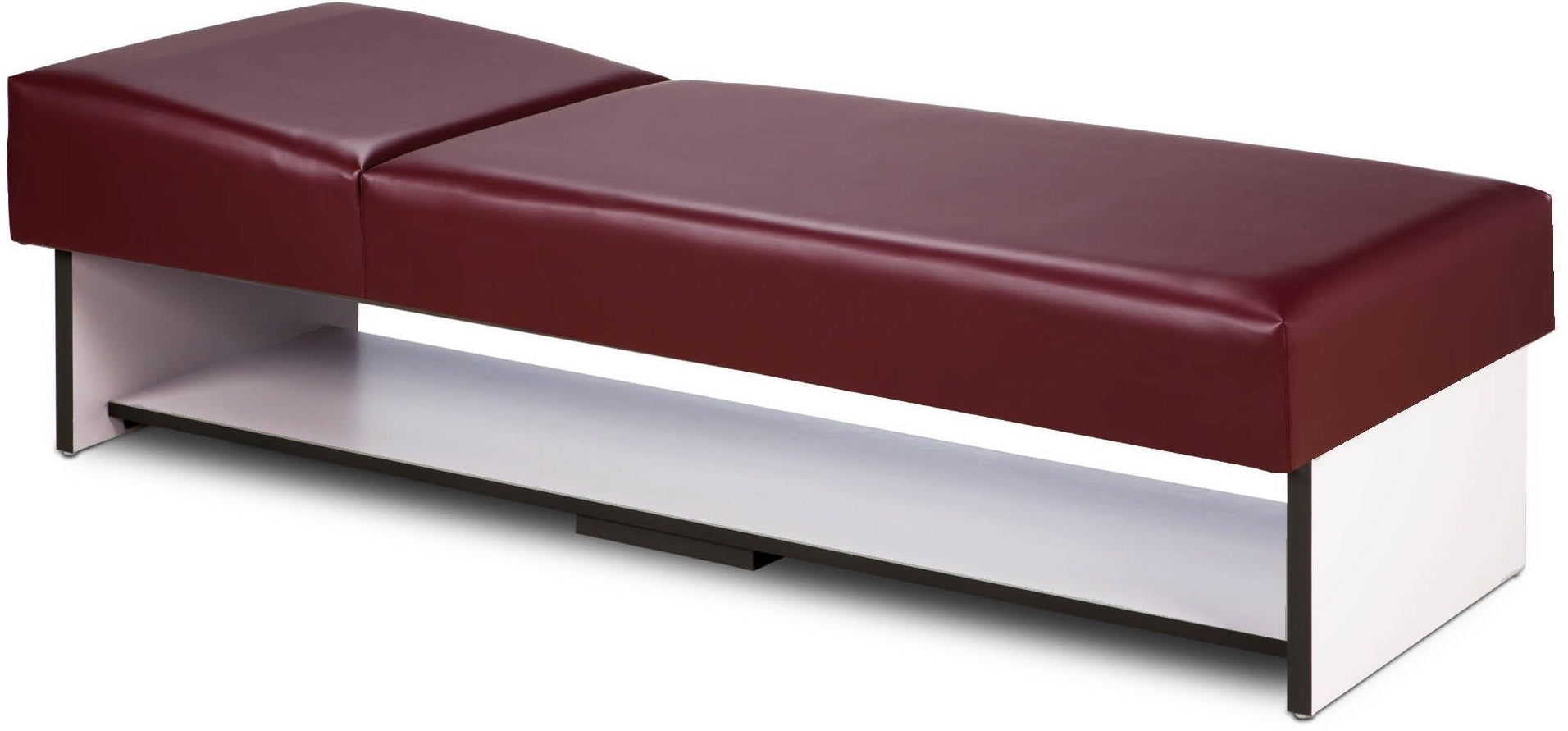 Clinton Panel Leg Recovery Couch w/ Shelf.